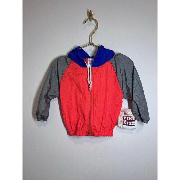 Vintage Windbreaker NWT Pint Size 12 Months - Picture 5 of 7